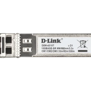 Achieve lightning-fast fiber connections with the D-Link DEM-431XT-DD SFP+ module, built for superior performance and long-term reliability.