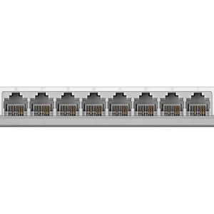 Easily connect up to eight devices with the D-Link DES-1008C/B, a plug-and-play switch built for smooth data transfer and stable performance