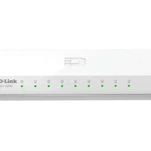 Power your network expansion with the D-Link DES-1008C/B—an energy-saving 8-Port switch that ensures quick, seamless connectivity for all your devices.