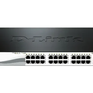 The D-Link DES-1210-28P 28-Port Smart Managed PoE Switch delivers reliable Fast Ethernet connectivity with advanced management and PoE support for professional networks.