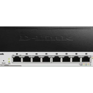 Easily power and manage your network devices with the D-Link DGS-1100-08P, featuring 8 Gigabit PoE ports and smart management for optimized performance.