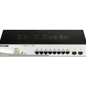 Designed for efficiency, the D-Link DGS-1210-10P combines Gigabit speed, smart management, and PoE support to meet the demands of modern network setups.