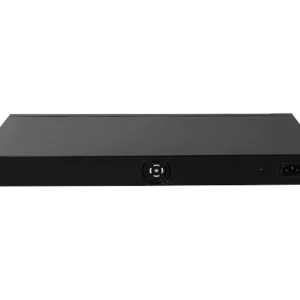 The D-Link DGS-F1026P 26-Port Gigabit PoE Switch offers high-speed connectivity with 24 PoE ports and 2 uplink ports, ideal for IP cameras and access points.