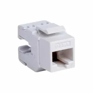 Easily snap the NKJ-C6WHI1B21 into patch panels or face plates for seamless Cat6 performance in any data or voice network.