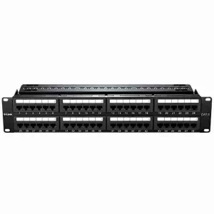 Upgrade your rack setup with the NPP-C61BLK481 Cat6 48-Port Patch Panel, designed for seamless integration, easy labeling, and long-term network reliability.