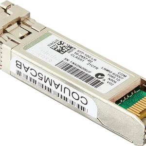 Cisco SFP-10G-LR ensuring high-speed data transmission up to 10 km for enterprise and data center environments.