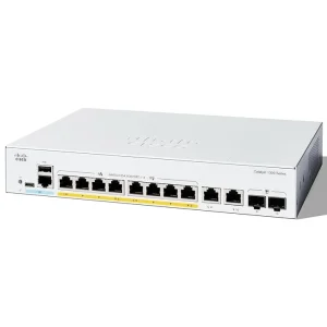 Reliable Cisco C1300-8P-E-2G switch delivering intelligent management and power for connected devices.