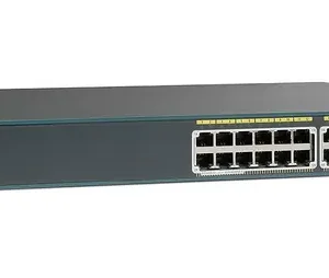 High-performance Cisco WS-C2960X-24PS-L switch delivering intelligent Layer 2 management and PoE+ power.