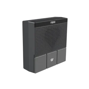 The Fanvil A10W highlighting its built-in 2.4G Wi-Fi capability for easy installation in areas without Ethernet cabling