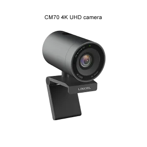 Fanvil CA400 wireless conference solution featuring a 4K ultra-HD camera, wireless screen-sharing hub, and professional speakerphone