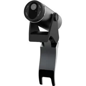 Fanvil CM60 portable HD USB camera featuring a sleek 1080P lens and an adjustable clip for mounting on IP phones or computer monitors