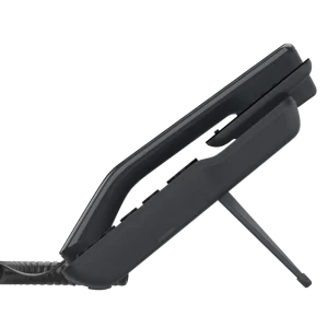 The Fanvil V64 SIP phone supporting 12 SIP lines and dual Gigabit Ethernet ports for high-speed professional networking