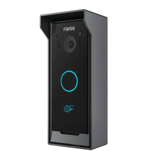 Fanvil i60 outdoor intercom with IP66 waterproof and IK07 vandal-proof ratings, designed for reliable front gate security