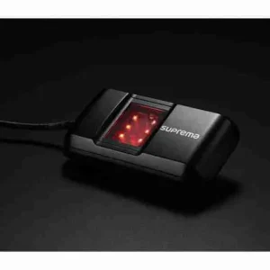 An ultra-slim USB biometric fingerprint scanner designed with AI-based fake finger detection.
