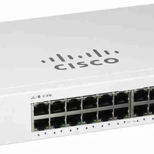The Cisco Business CBS110-16T-UK is a 16-port unmanaged Gigabit switch that provides simple and reliable plug-and-play connectivity for small office networks.