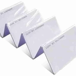 Featuring a smooth and flat surface, these printable access cards are ideal for customizing with employee photos, company logos, and ID information using card printers.