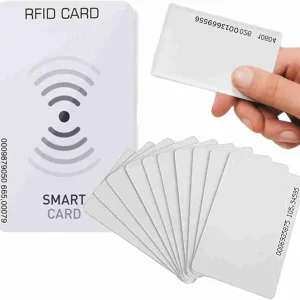 These EM thin cards are high-quality, 125kHz proximity access cards designed for seamless compatibility with standard RFID readers and office security systems.