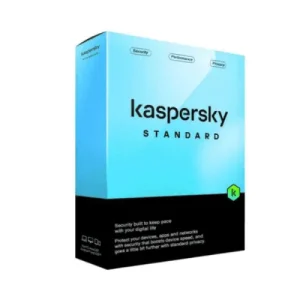 Protect three of your home devices simultaneously with a one-year subscription to Kaspersky Standard, offering comprehensive defense against malware, ransomware, and phishing attacks.