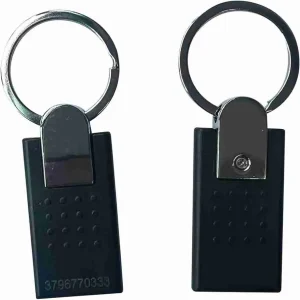 Constructed with a durable and waterproof plastic casing, these RFID access tags are designed to withstand daily use on keychains without signal loss.