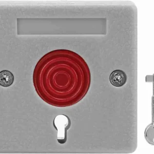 Constructed with a durable housing, this panic button provides a reliable emergency signaling solution for banks, retail counters, and high-security office environments.