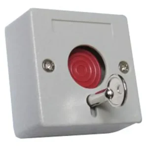 The PB68 model includes a dedicated reset key to prevent accidental or unauthorized deactivation of the alarm system after it has been triggered.