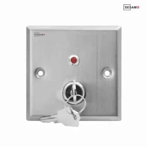 The SB2RE2 is a high-performance exit button featuring dual LED indicators that provide clear visual confirmation of door status and system activation.