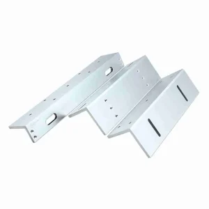 Constructed from high-strength aluminum, this ZL bracket provides a stable and durable foundation for electromagnetic locks in professional security installations.