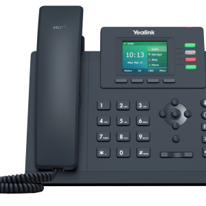 Yealink T31P entry-level IP phone featuring two programmable keys and HD voice technology.
