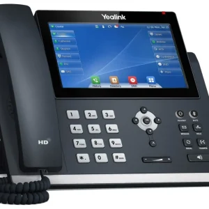 A Yealink T48U professional desktop phone with dual USB ports and HD voice quality.