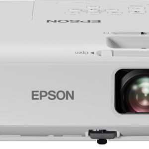 The Epson EB-W06 3LCD projector provides sharp, wide-screen WXGA visuals for professional presentations and home cinema setups.